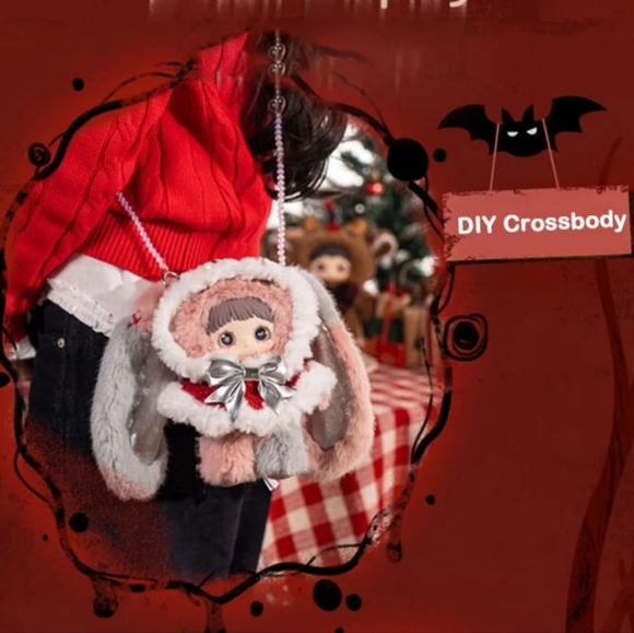 Maymei Winter Weirdness Series Plush NIB - Ghost Puppy - Picture 4 of 6